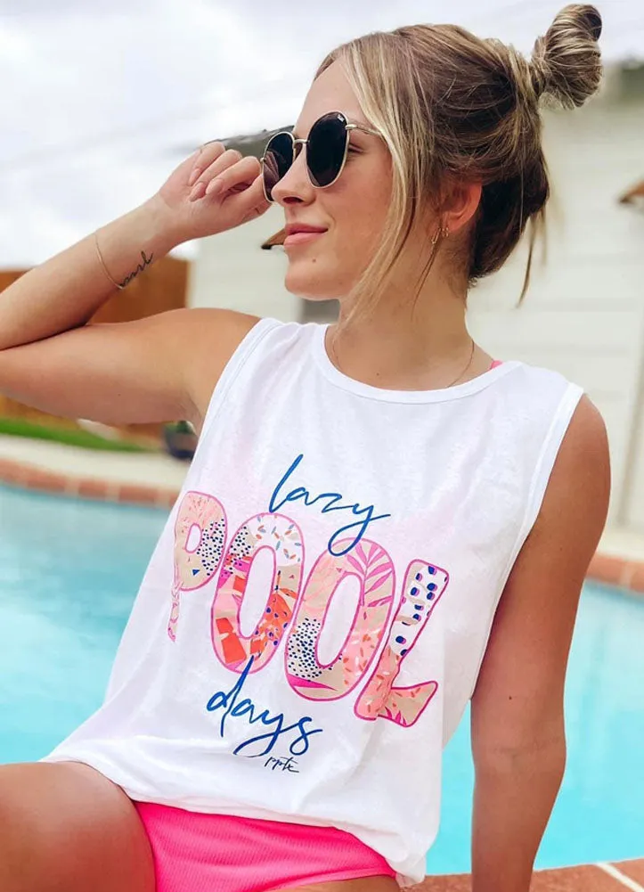 Lazy Pool Days Tank by Prickly Pear