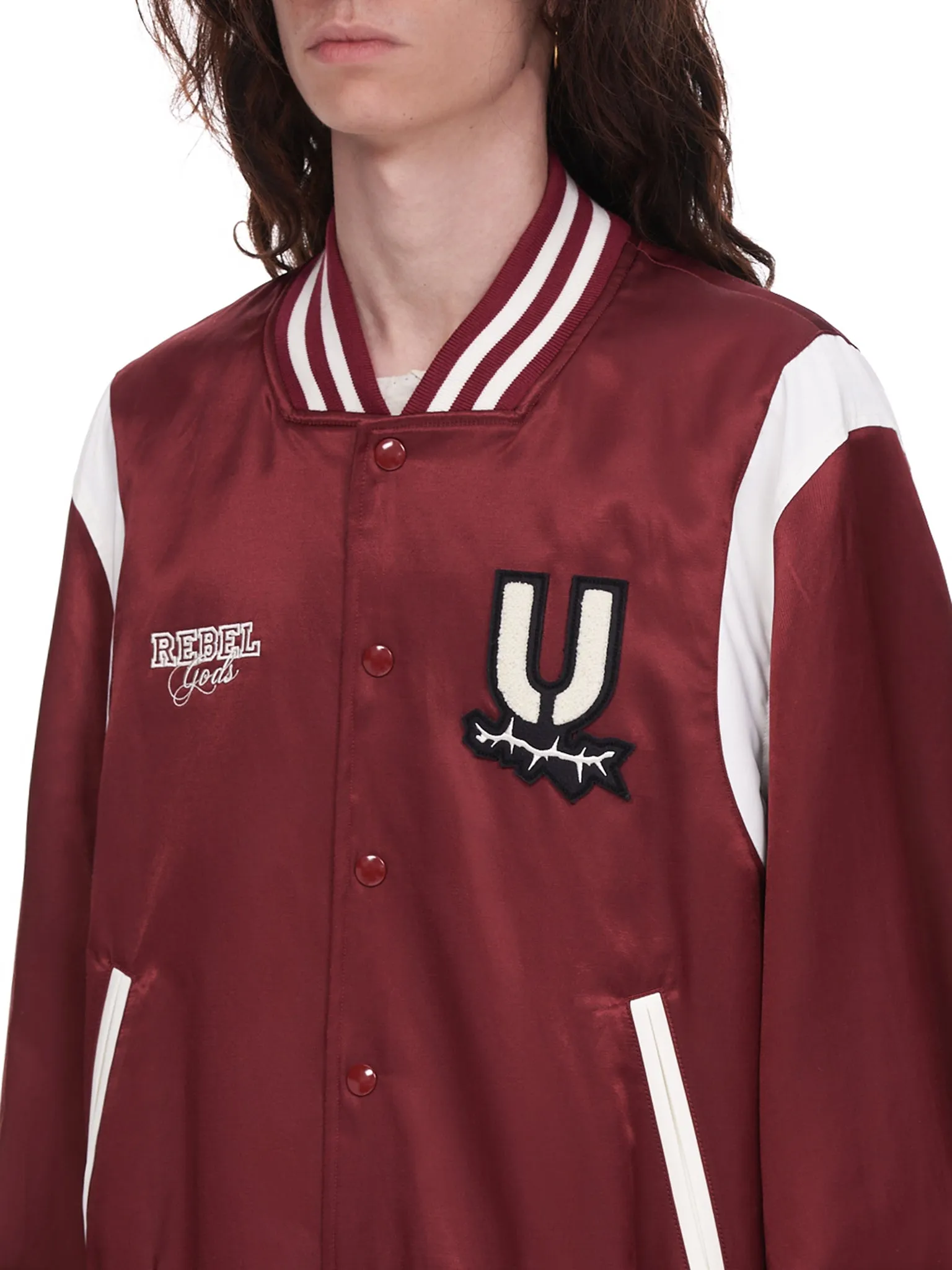 Letter Jacket (UI1B4202-BORDEAUX)