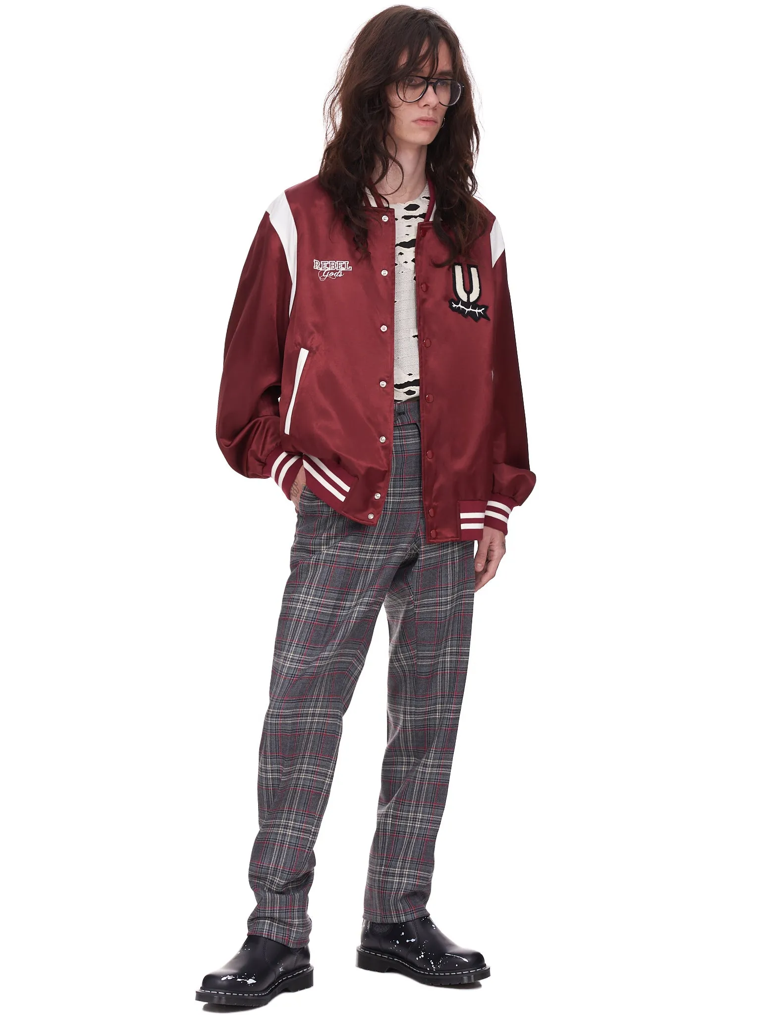 Letter Jacket (UI1B4202-BORDEAUX)