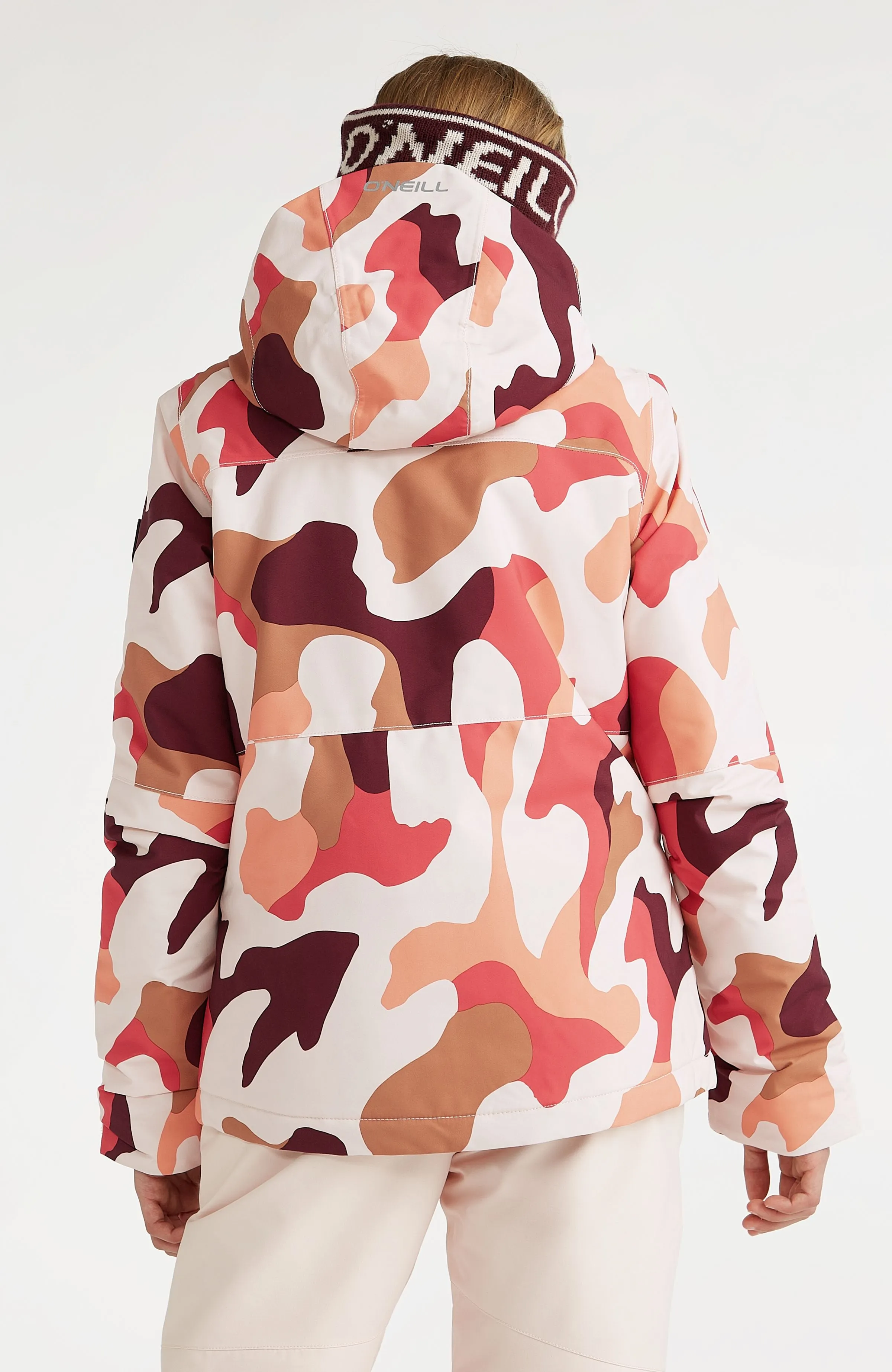 Lite Printed Snow Jacket | Purple Hiker Camo