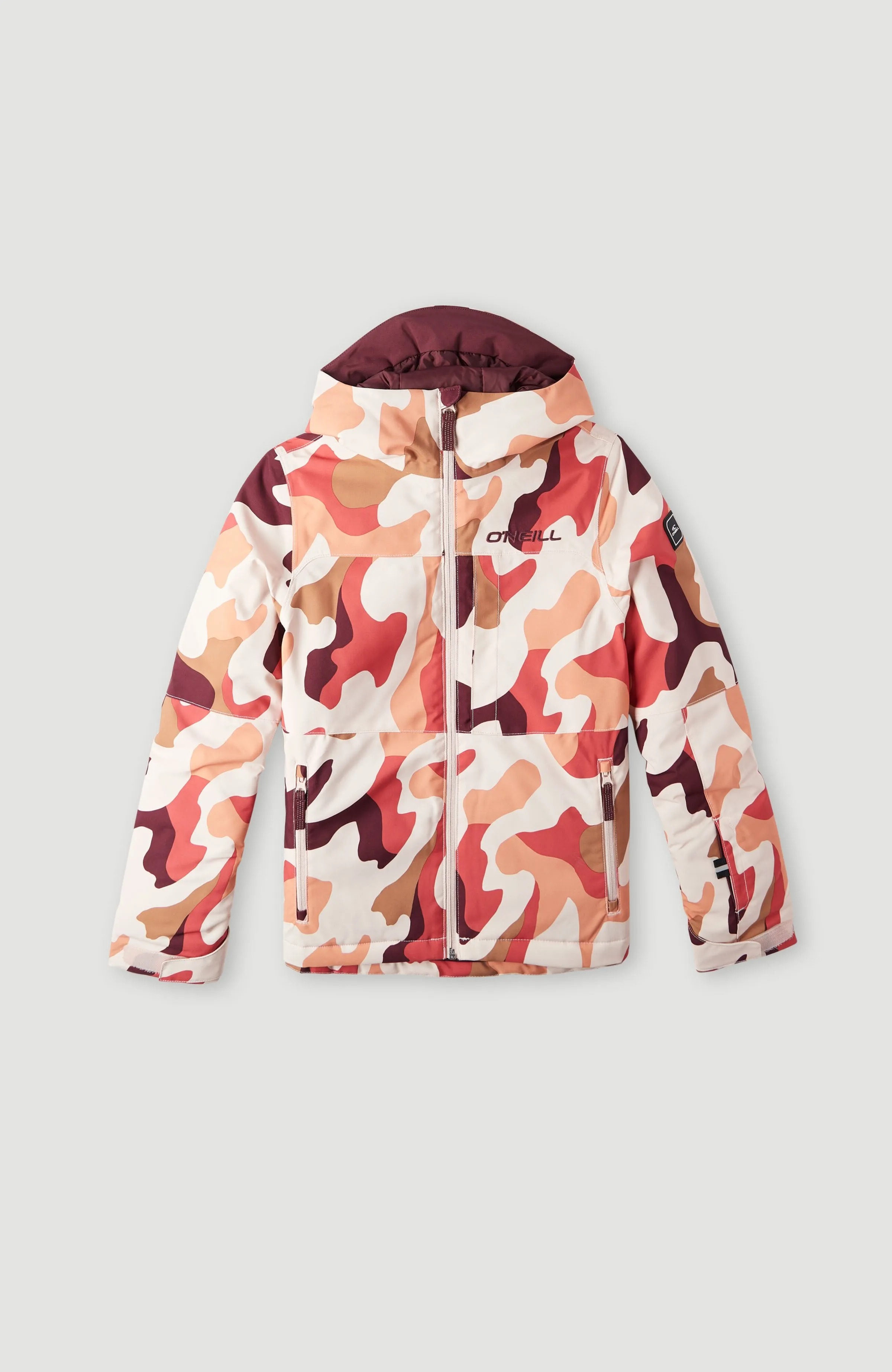 Lite Printed Snow Jacket | Purple Hiker Camo