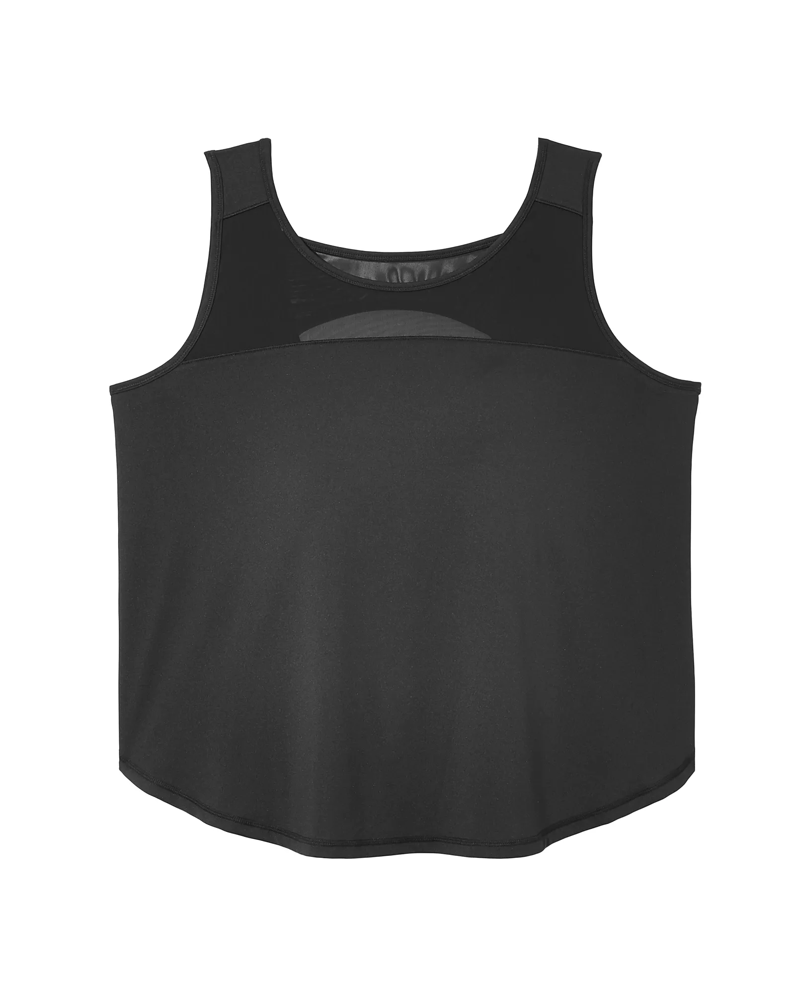 Livistona Tank with Cutout Back Detail | Black