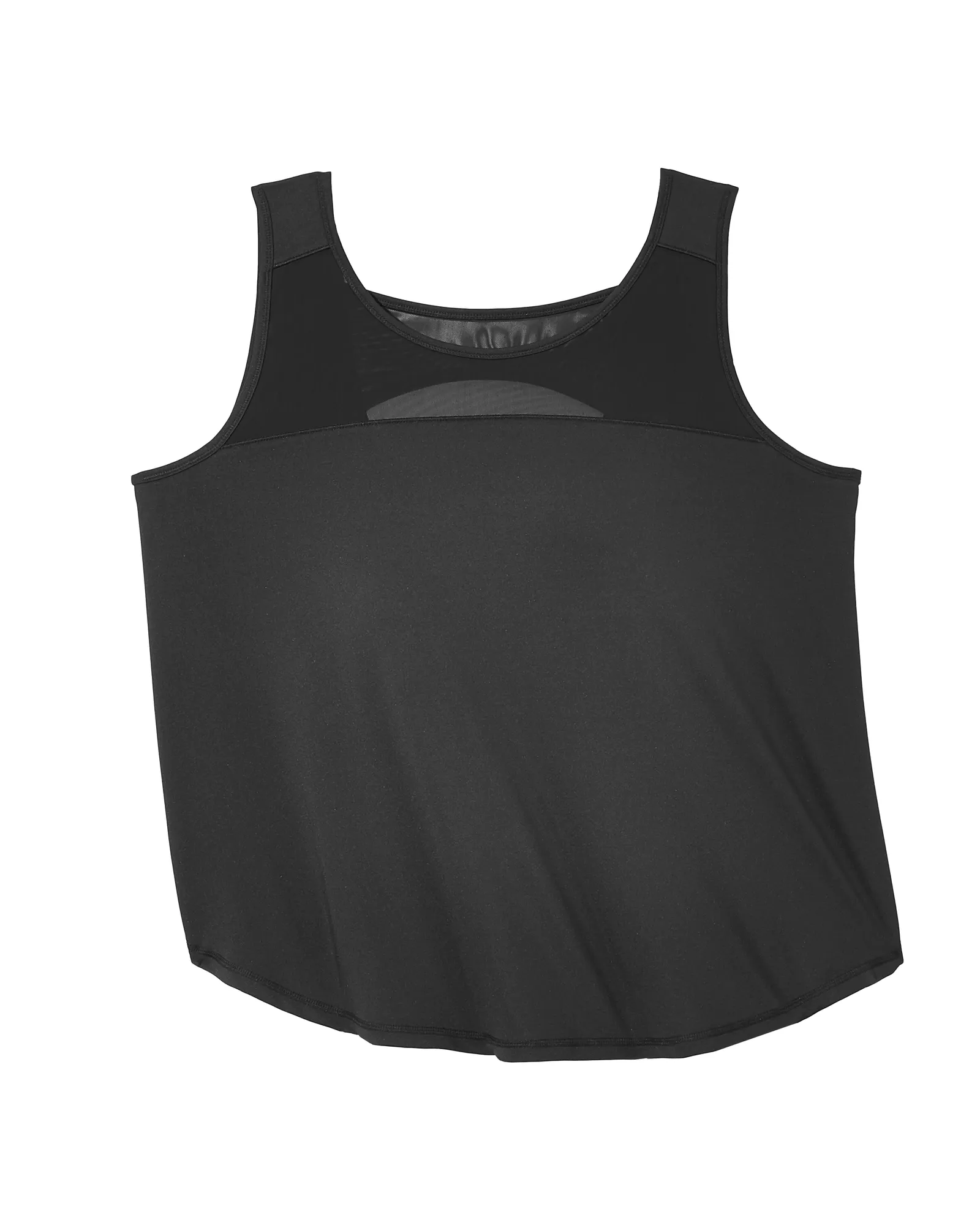 Livistona Tank with Cutout Back Detail | Black