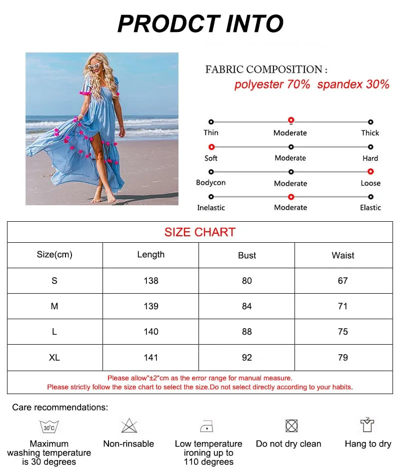 Maxi Dress Women Summer 2021 Beach Ladies Clothing Casual Bohemia Vacation A-line Long  Dresses Strapless Spaghetti Strap Dress