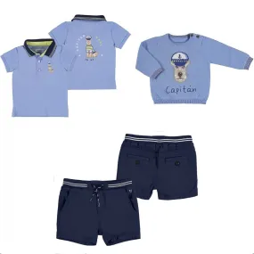 MAYORAL - Sea Dog Three Piece Set - Blue