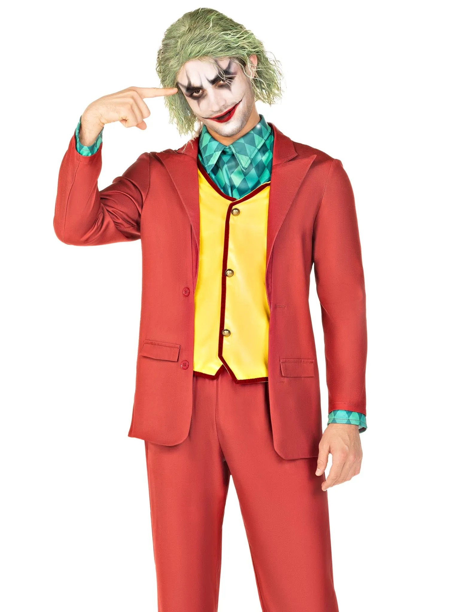 Men's Deviant Clown Costume