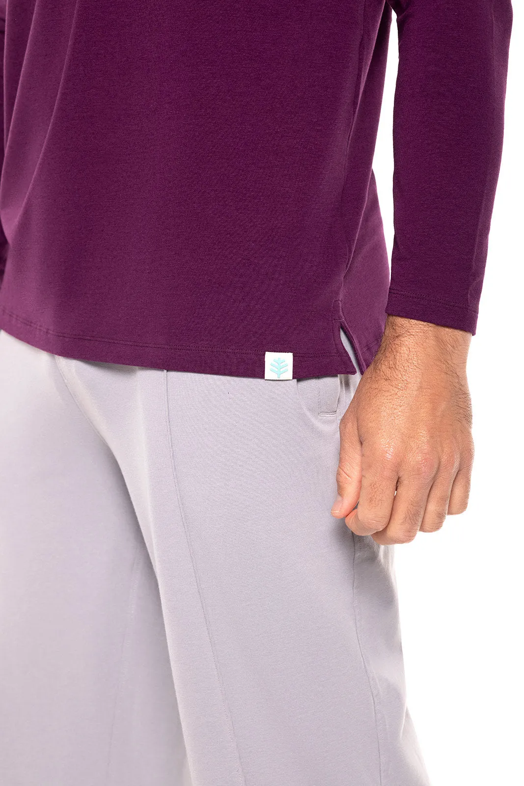 Men's Sonora Quarter-Zip  |  Rich Plum