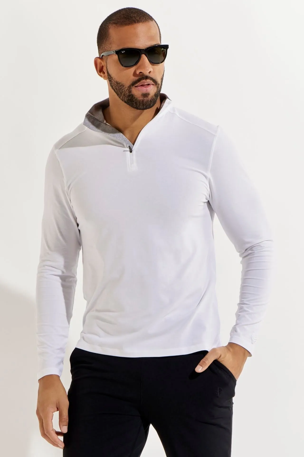 Men's Sonora Quarter-Zip  |  White