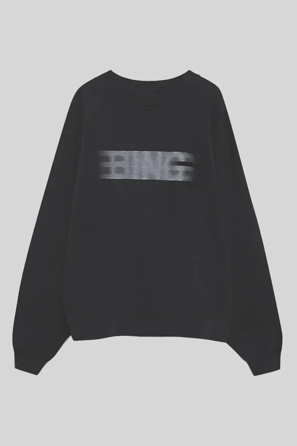 MILES SWEATSHIRT BLUR - BLACK