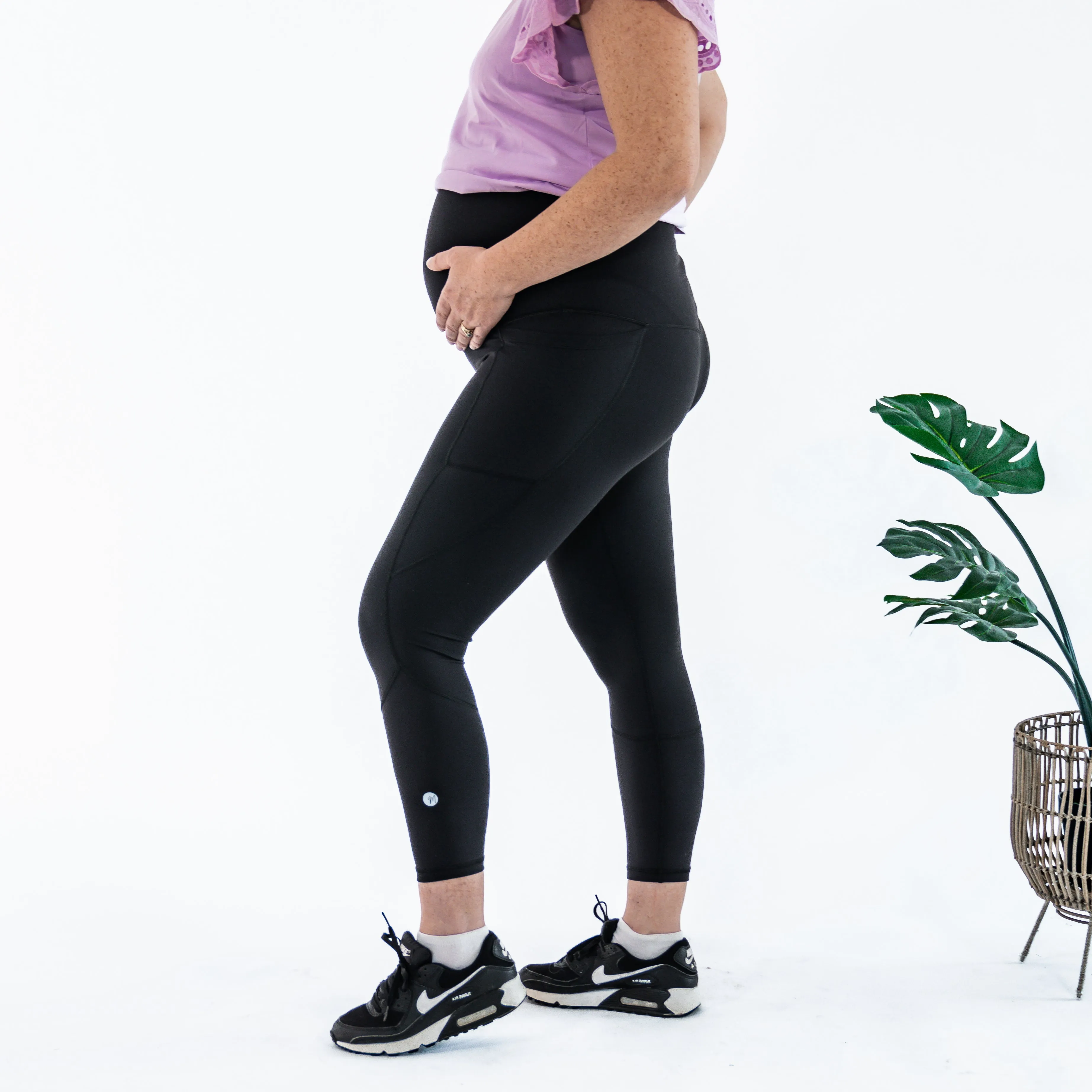 Milkbar Active Leggings - Extra High Waist 7/8 | Black