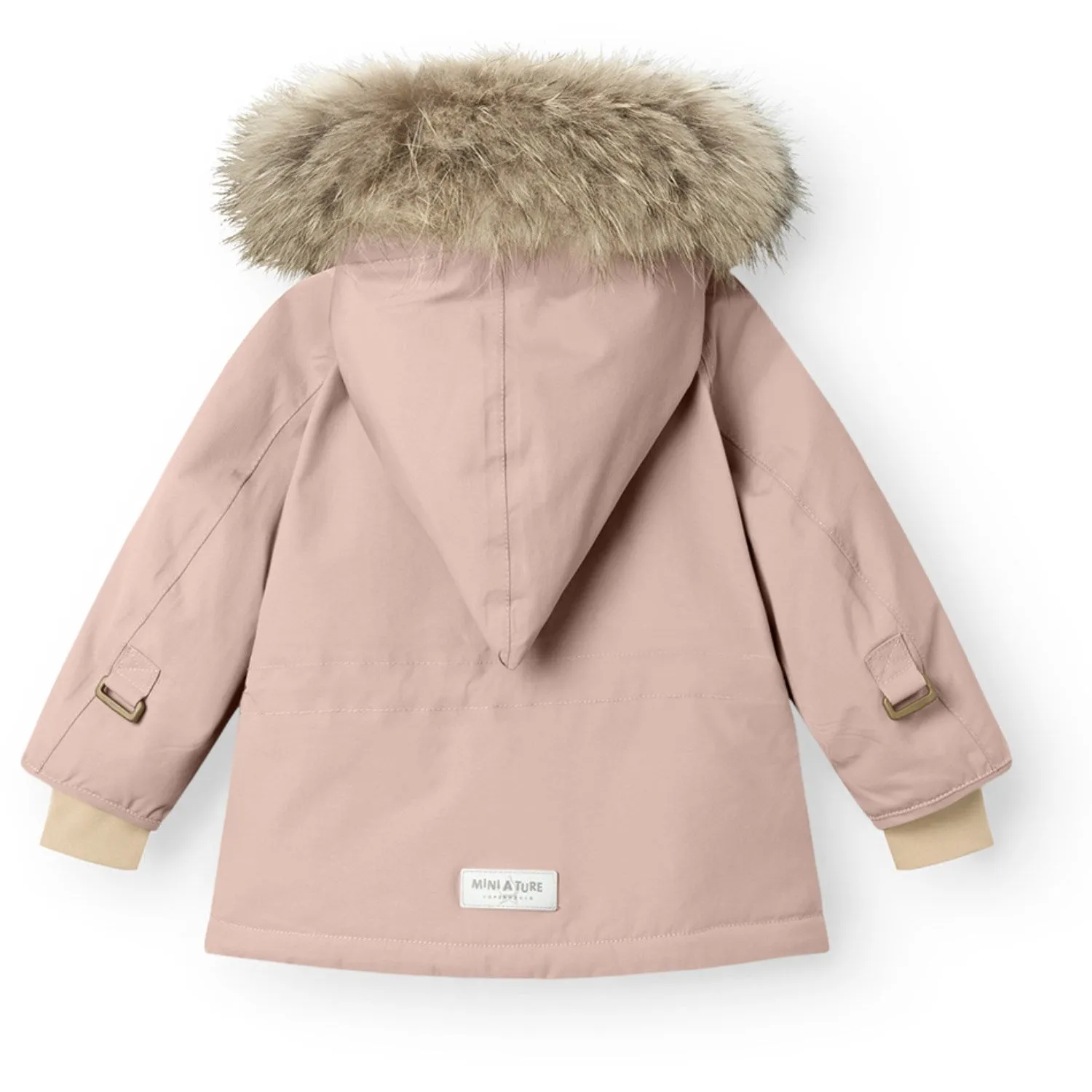 Mini A ture Adobe rose Wang Fleece Winter Jacket m. Fur