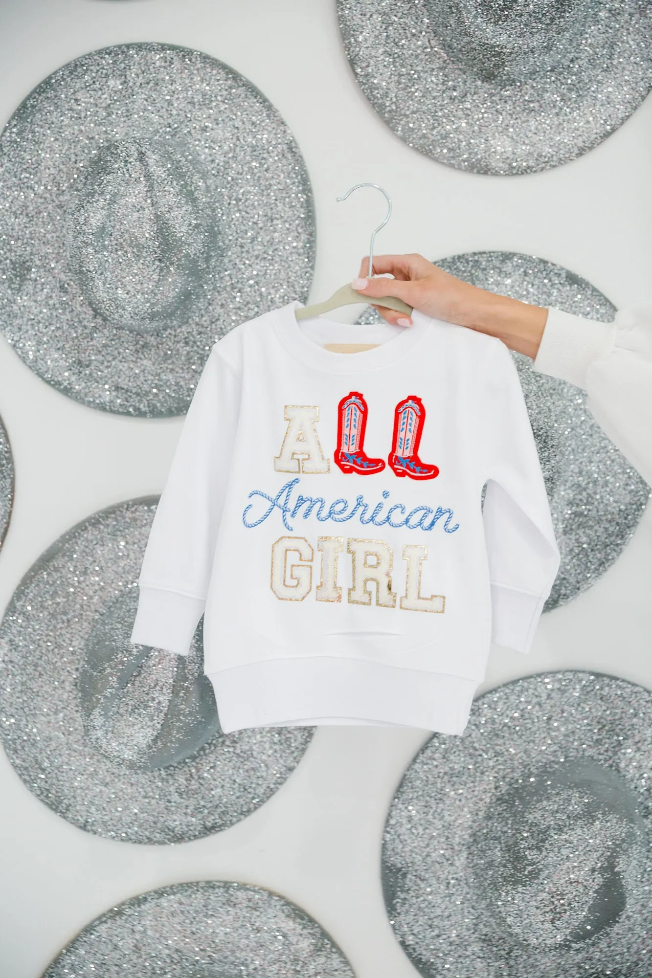 MINI KIDS ALL AMERICAN GIRL PULLOVER