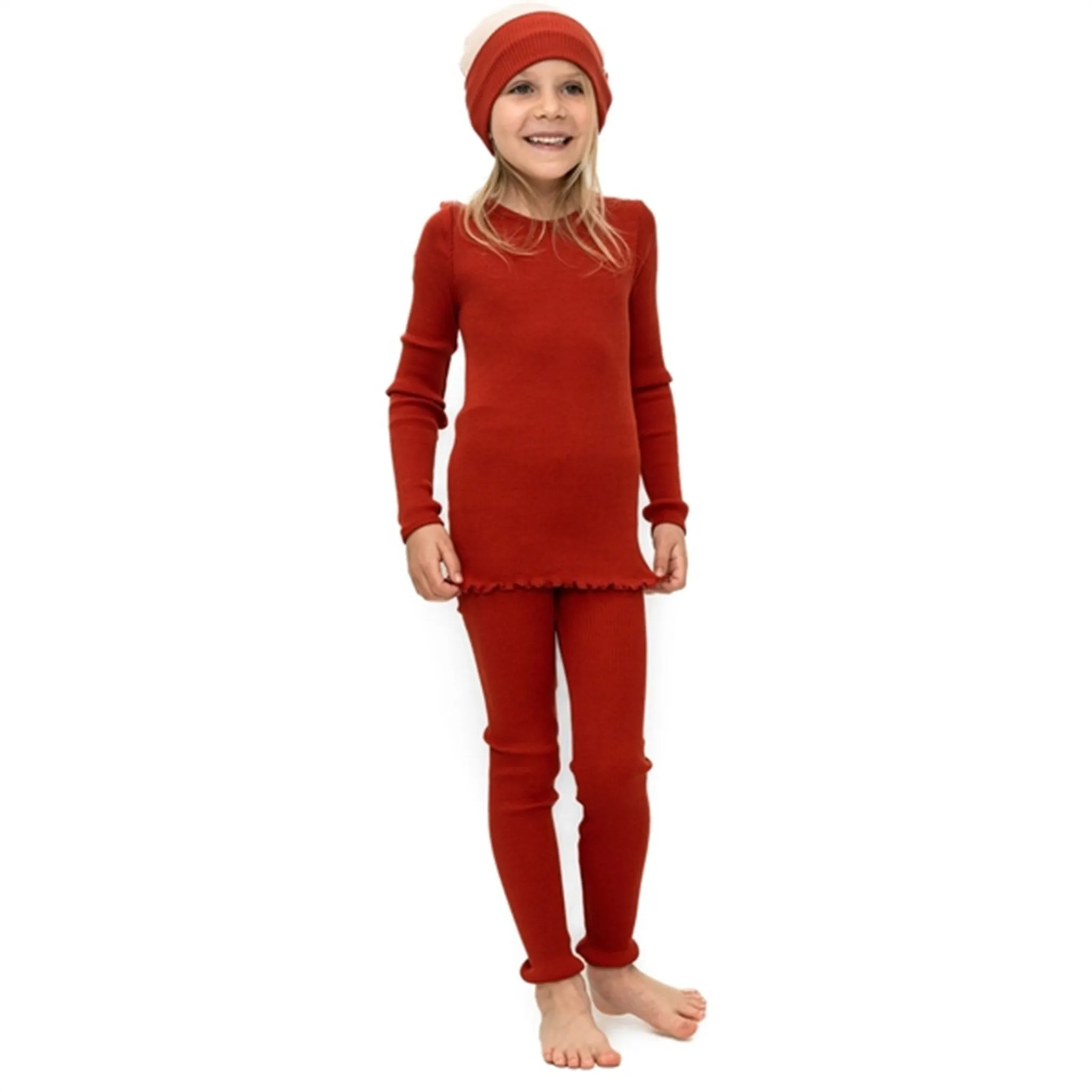 Minimalisma Bieber Leggings Poppy Red