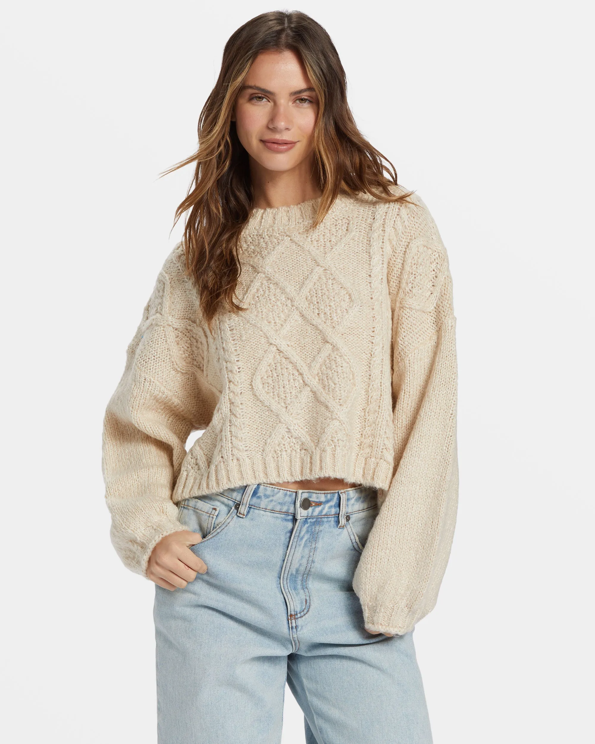 Modern Love Pullover Sweater - Dove