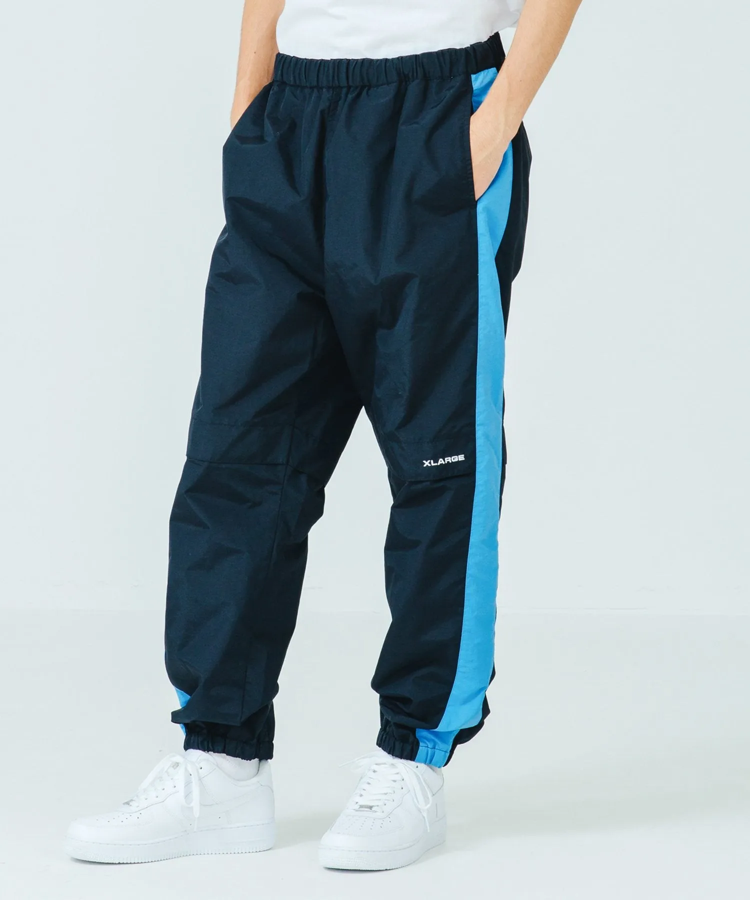 MULTI PANELED NYLON PANTS