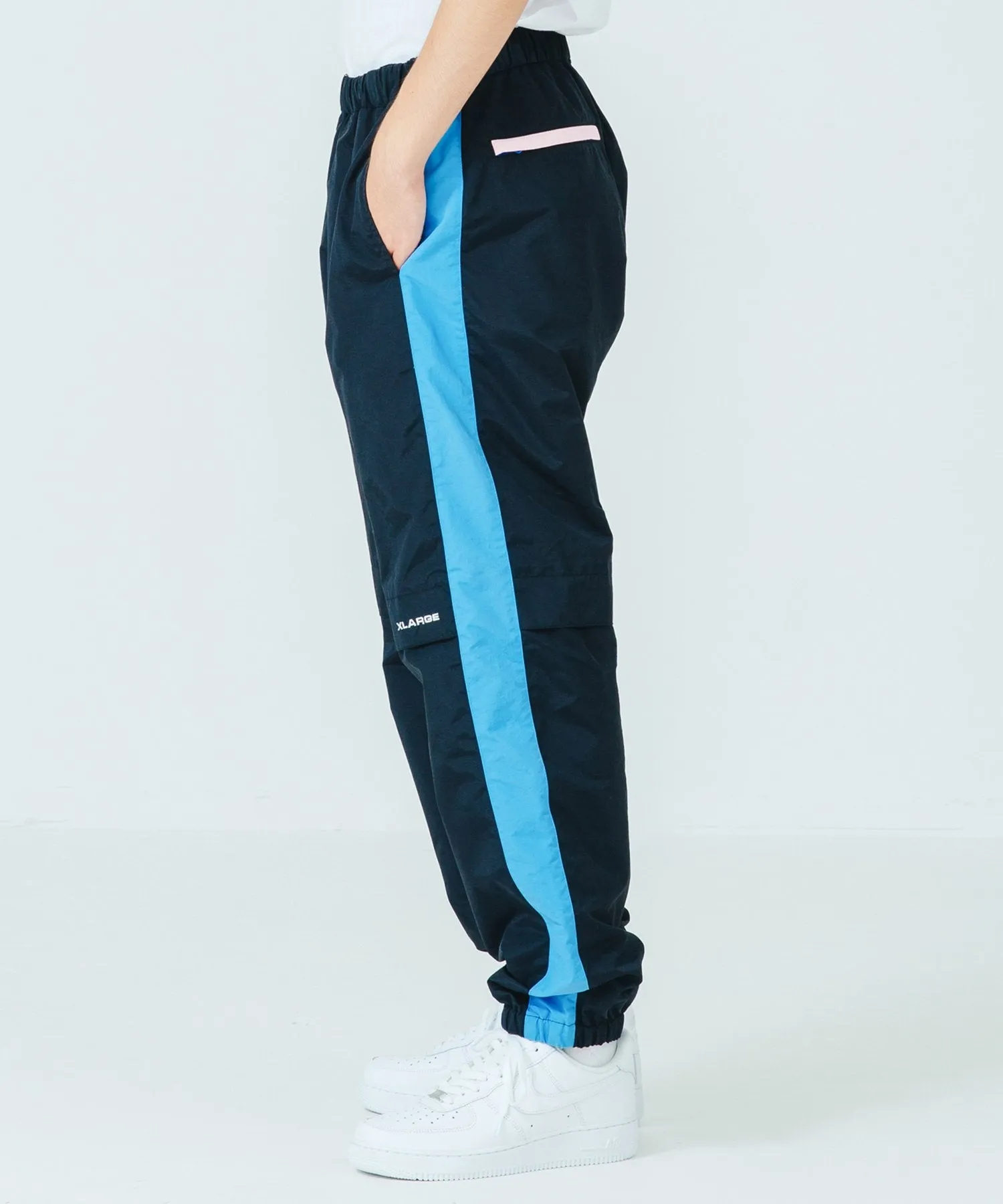 MULTI PANELED NYLON PANTS