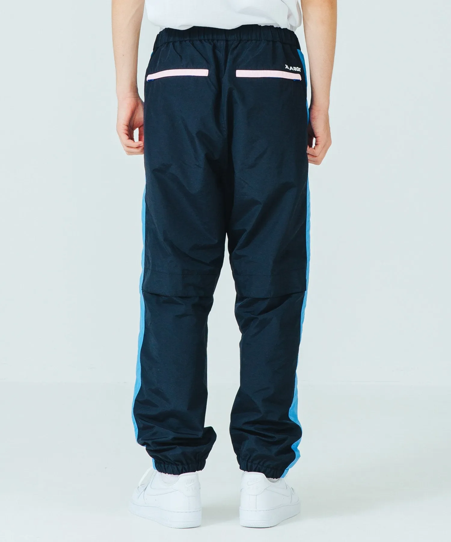 MULTI PANELED NYLON PANTS