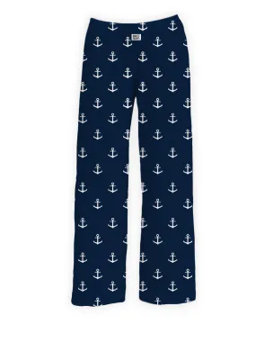 Nautical Anchor Lounge Pants