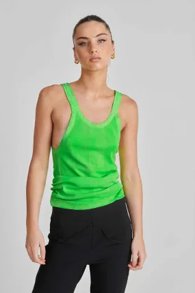 Neon Tank - Electric Green