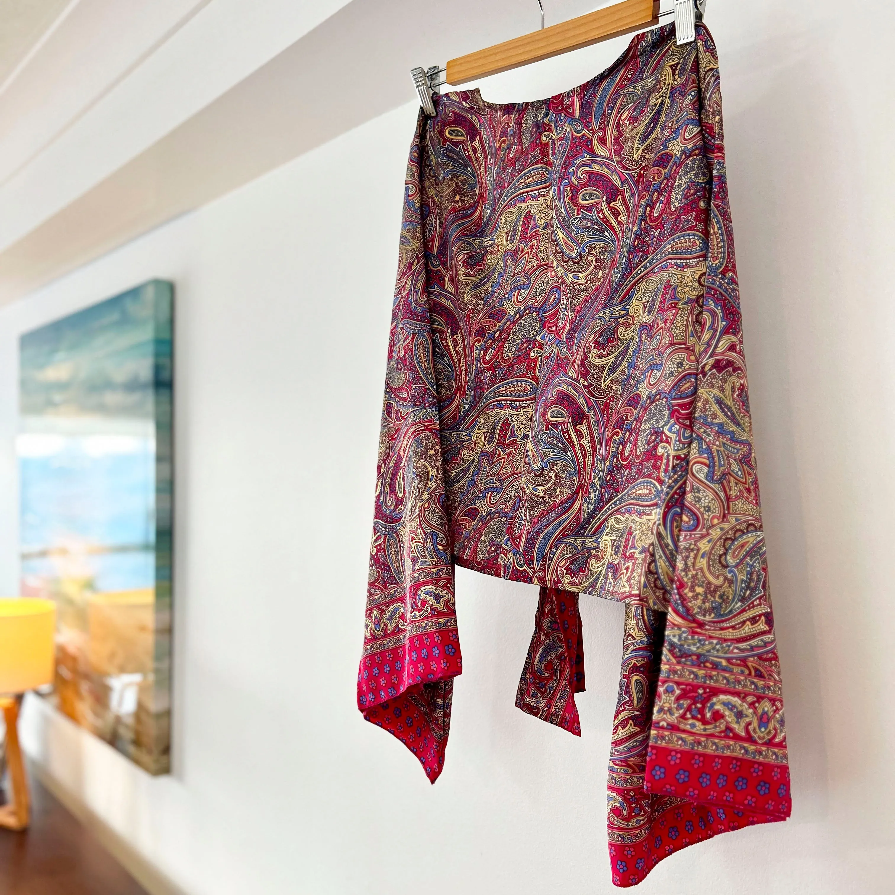 Nesrin Gypsy Silk Tie Top