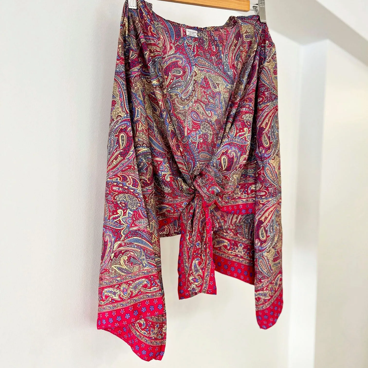 Nesrin Gypsy Silk Tie Top