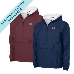 New! Chi Phi Classic 1/4 Zip Rain Jacket