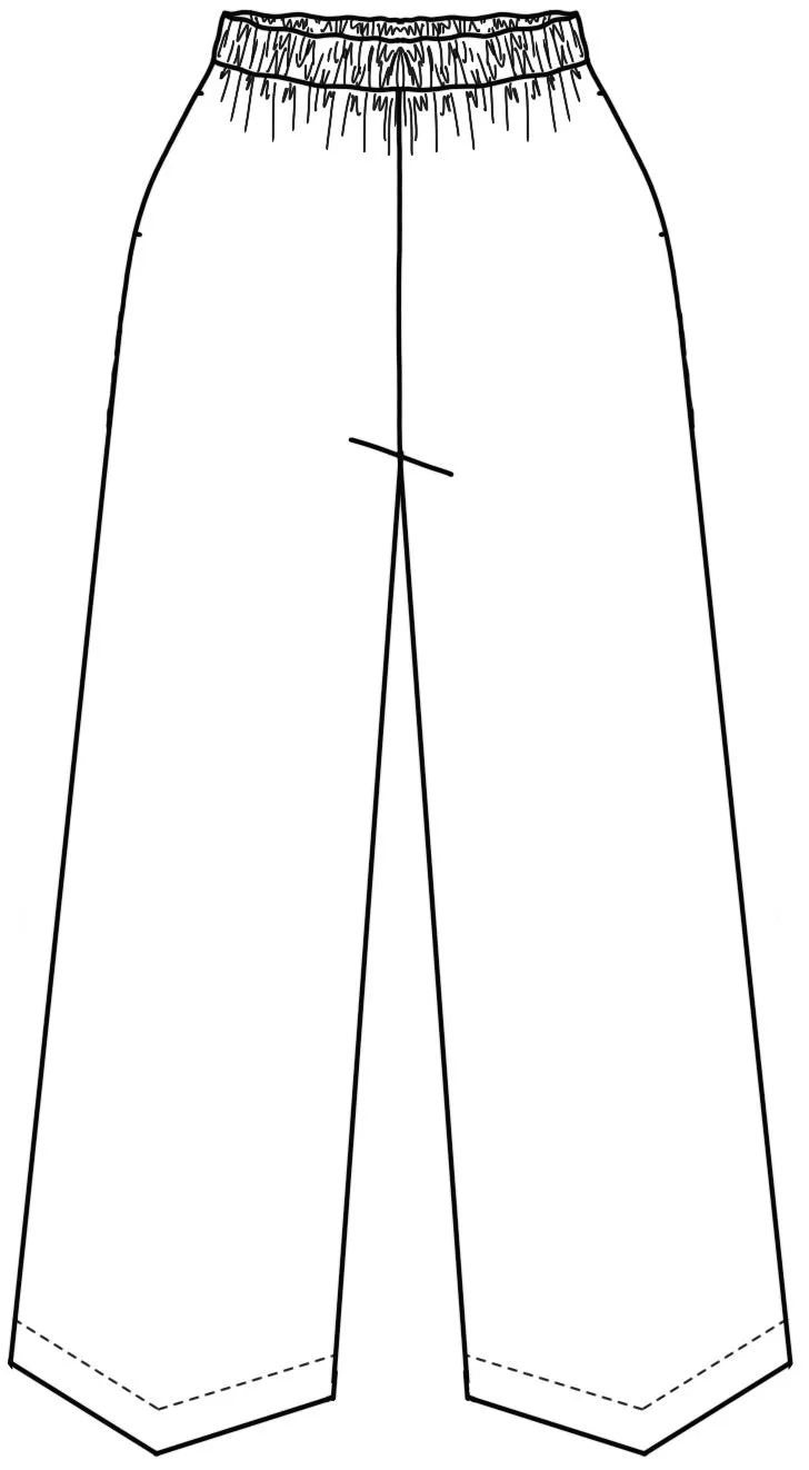 Niche - Plus - Rayon - Angle Pant