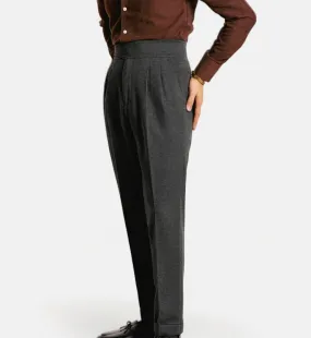 Office high waist gentleman trousers