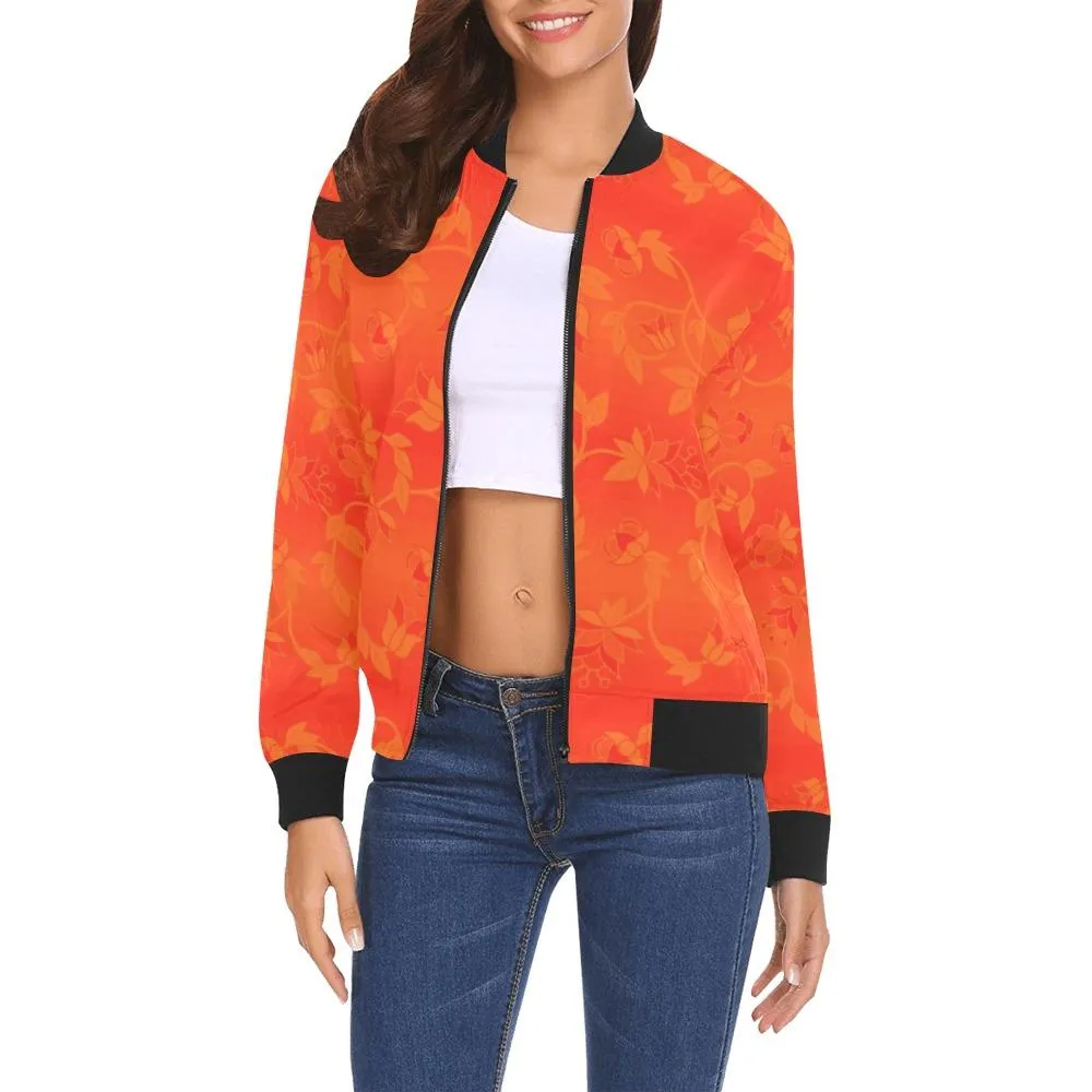 Orange Days Orange Bomber Jacket for Women