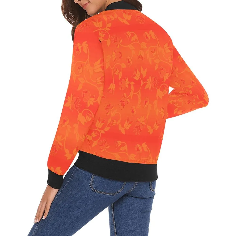 Orange Days Orange Bomber Jacket for Women