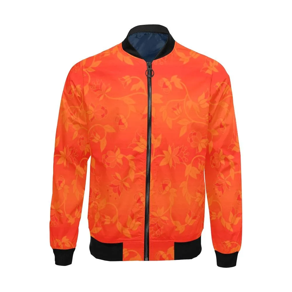 Orange Days Orange Feather Directions Bomber Jacket for Men