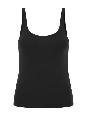 Organic Cotton Slim Scoop Tank