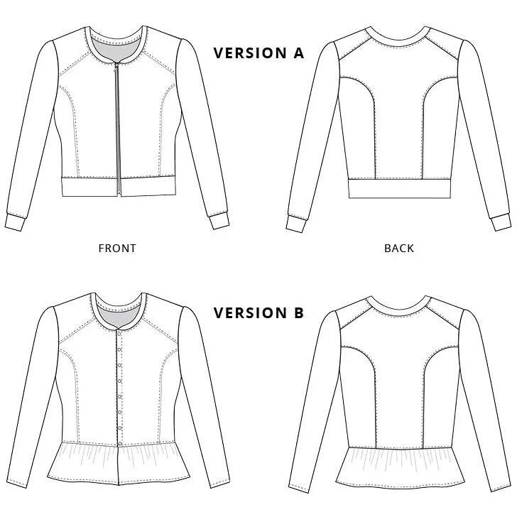 PDF Pattern - Lulu Cardigan | Pattern Scout