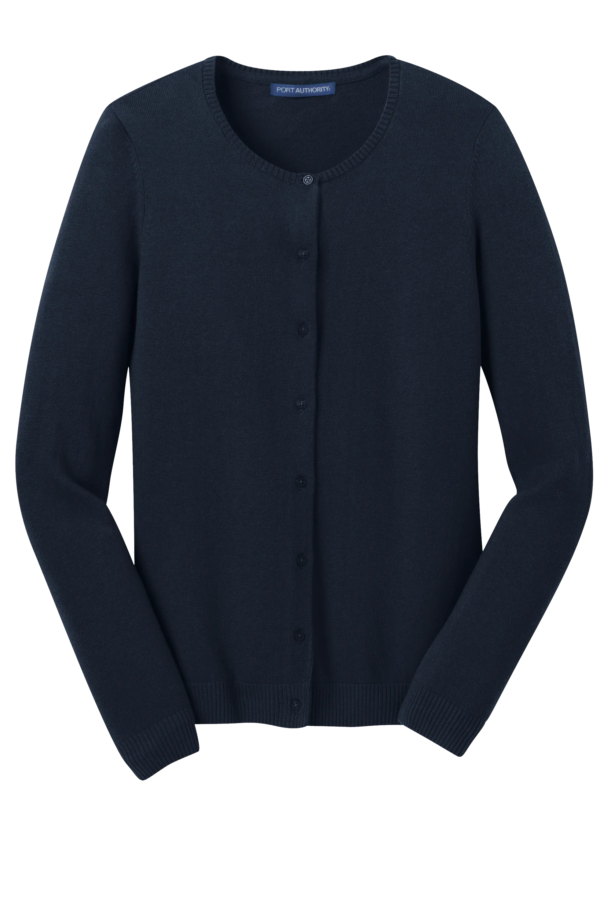 Port Authority® Women's Cardigan Sweater - Navy