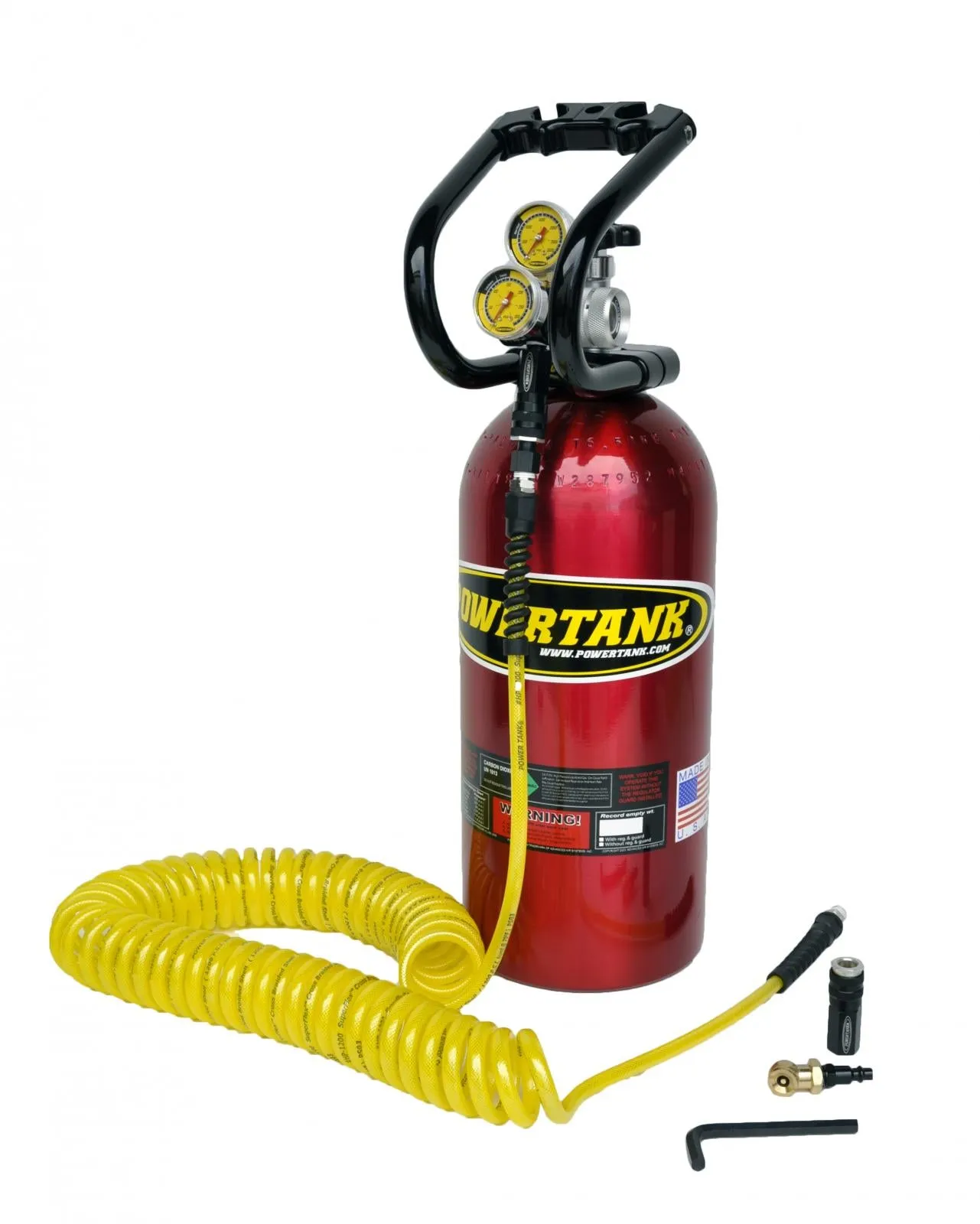 Power Tank - Portable Air Compressor - 10 LB 0-400 PSI Tank Basic System Power Tank