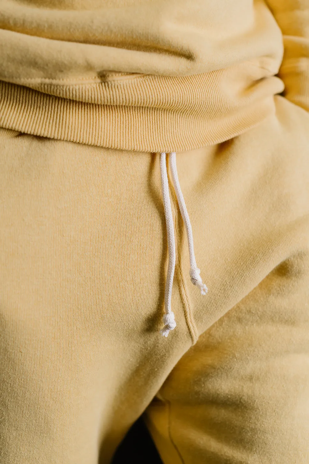 "Tsuriami" Loop Wheel Sweatpants - Citrus