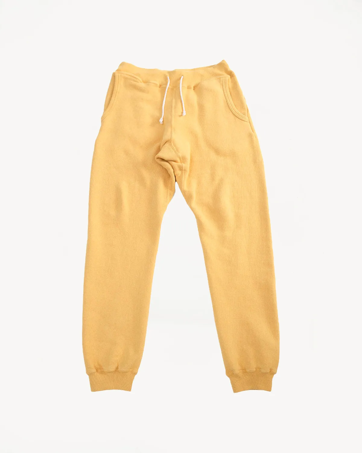 "Tsuriami" Loop Wheel Sweatpants - Citrus