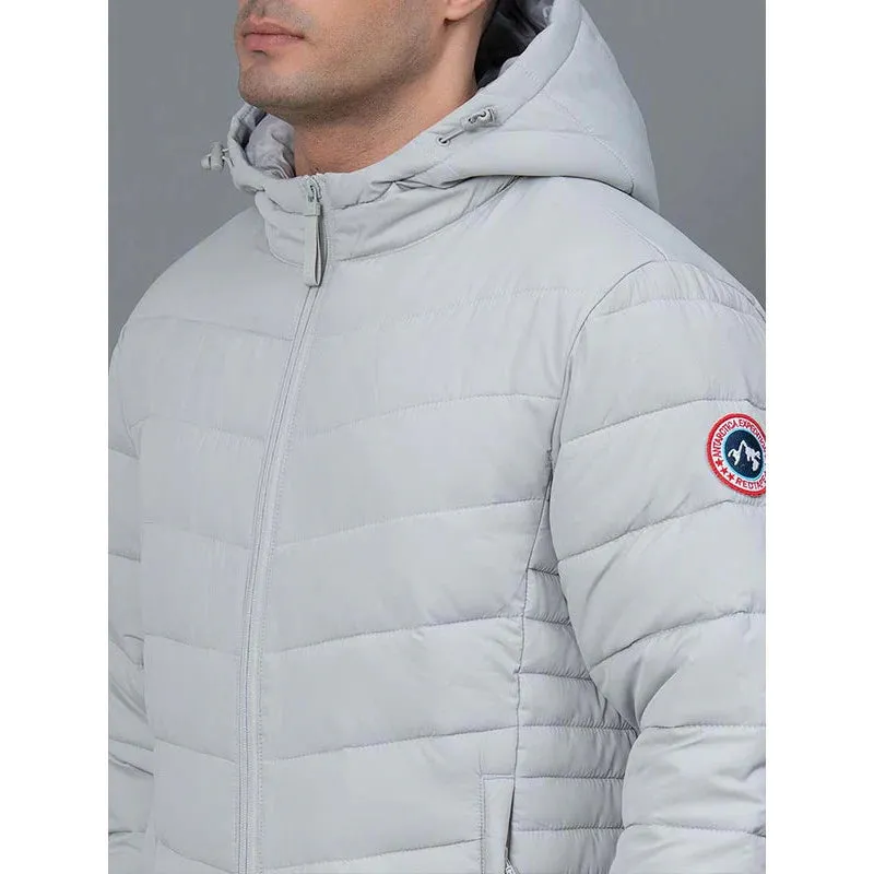 RedTape Casual Padded Jacket with Hood for Men | Stylish, Cozy and Comfortable