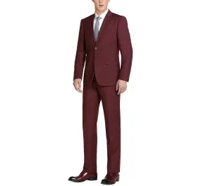 Renoir 201-8 Men's 2-Piece Single Breasted Notch Lapel Slim Fit Suit