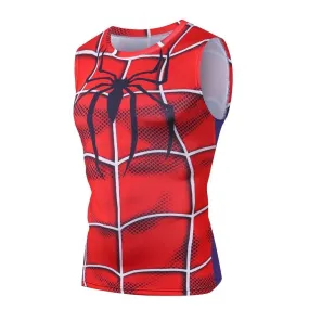 Retro SPIDERMAN Compression Tank Top