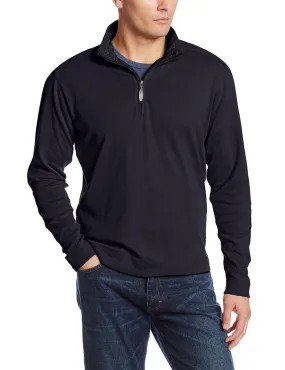 Reyn Spooner - Pumehana, Navy Men's Zip Neck Lightweight Casual Pullover