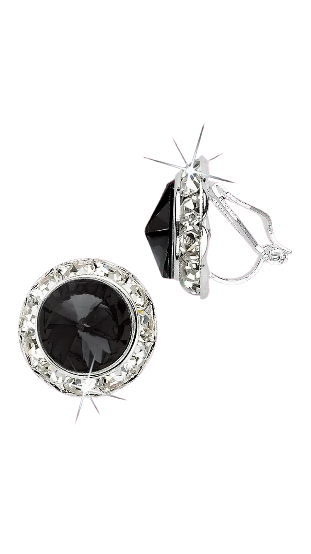 Rivoli Crystal Earrings -15MM