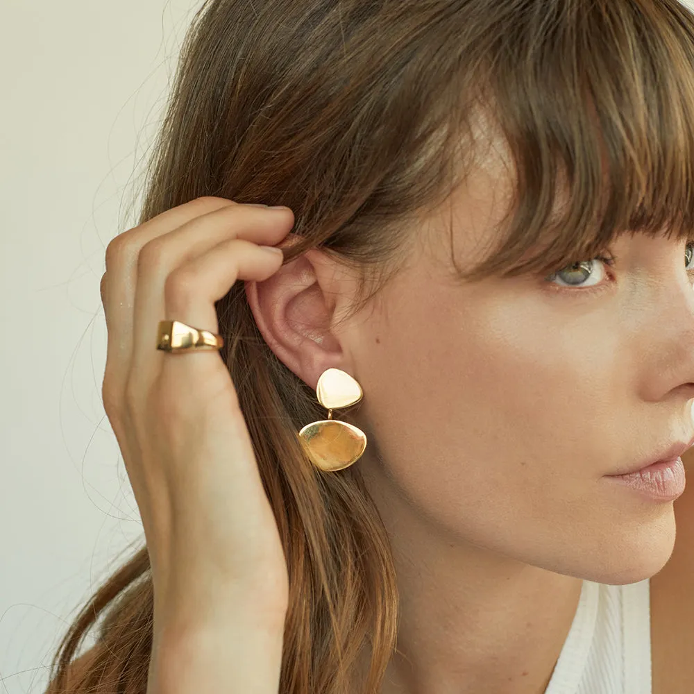 Sabi Moon Jacket Earrings