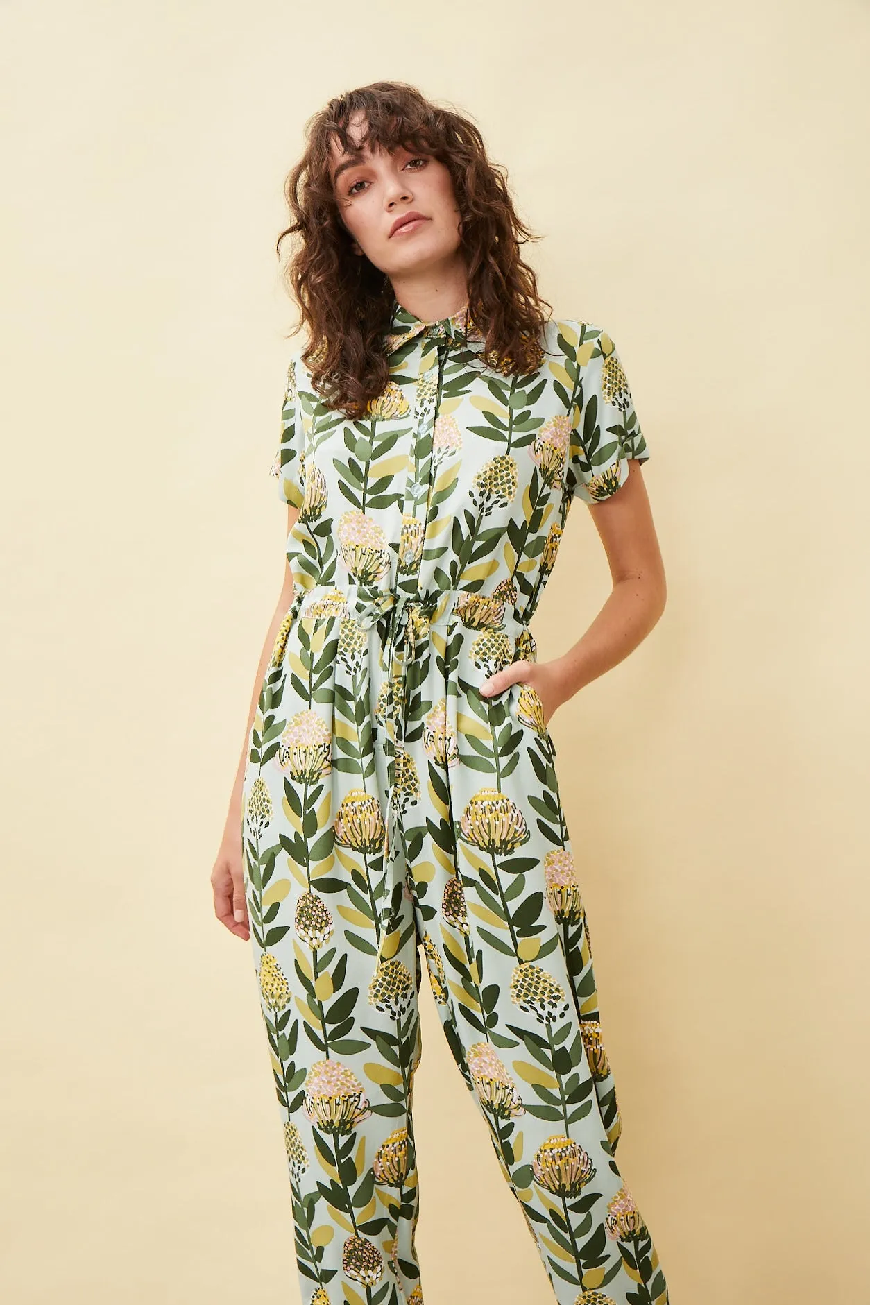 Sage Garden Path Jumpsuit