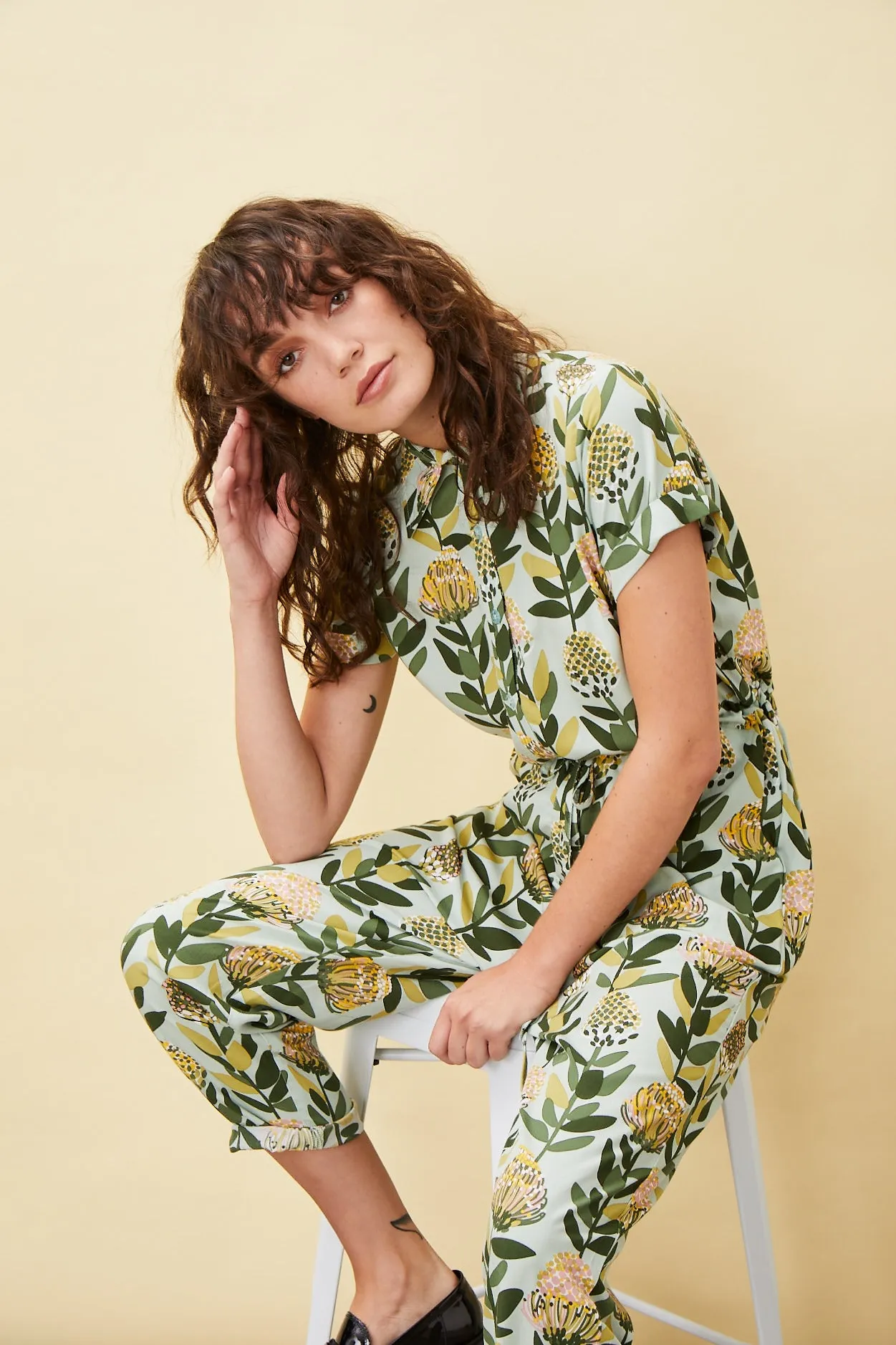 Sage Garden Path Jumpsuit