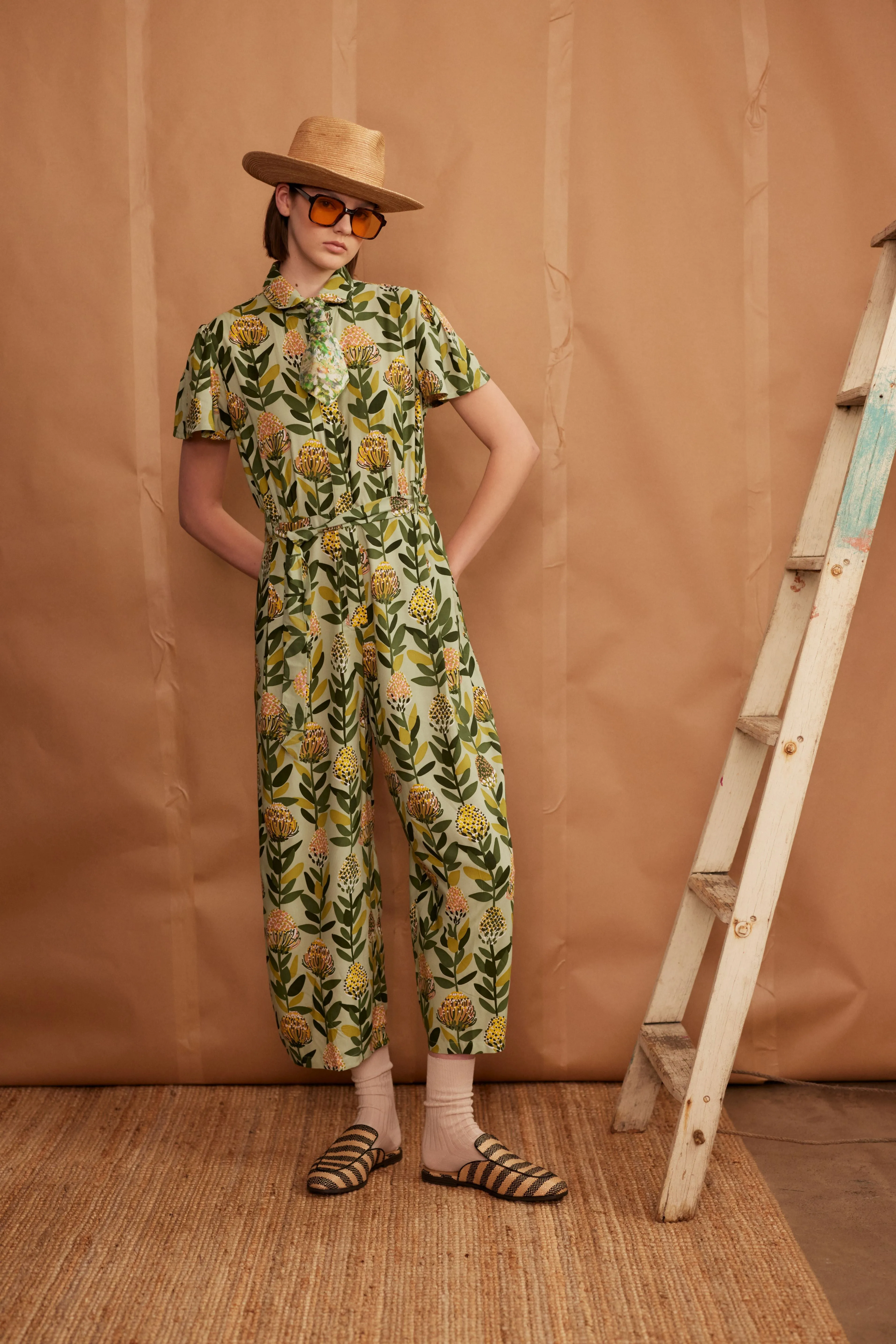 Sage Garden Path Jumpsuit