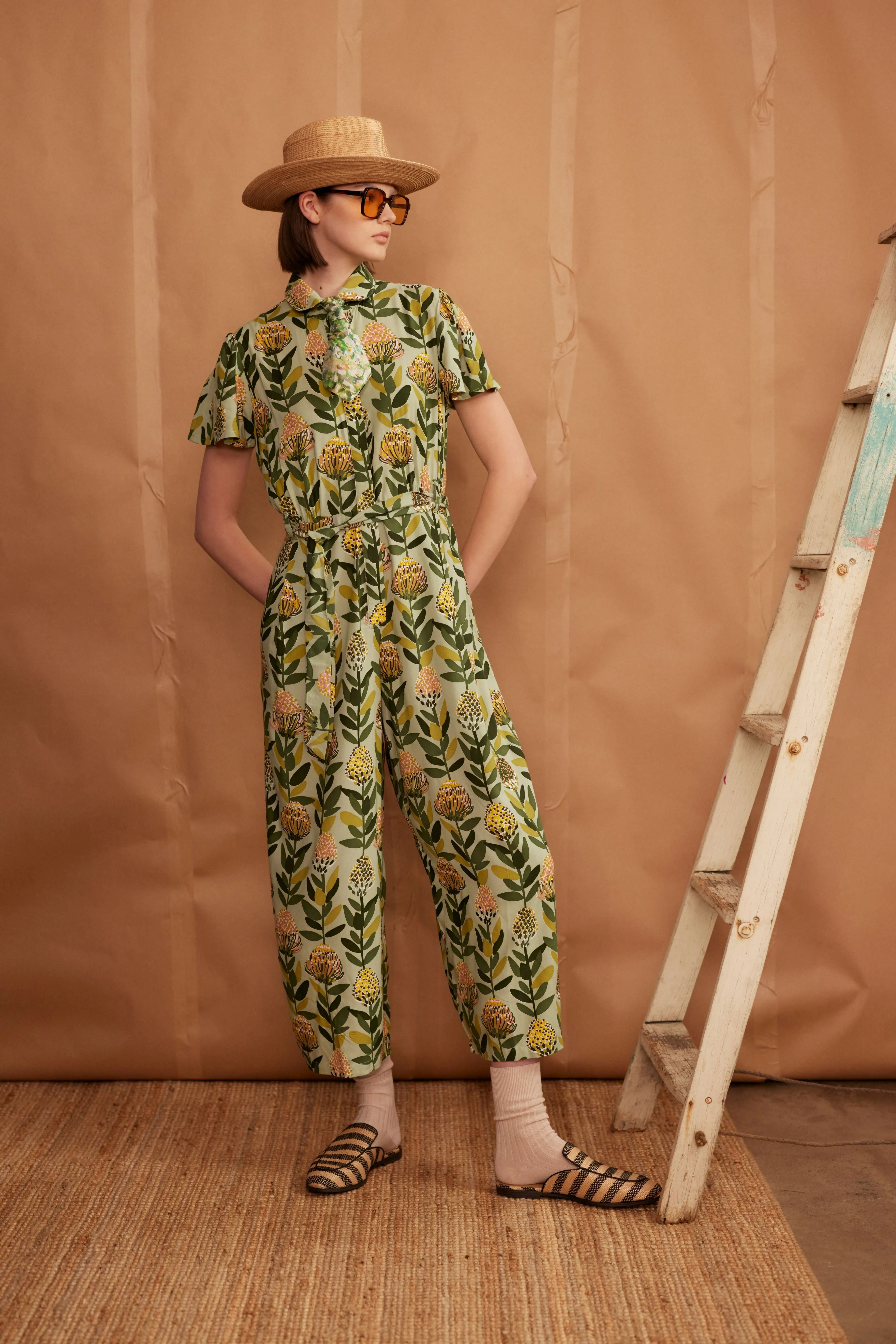 Sage Garden Path Jumpsuit