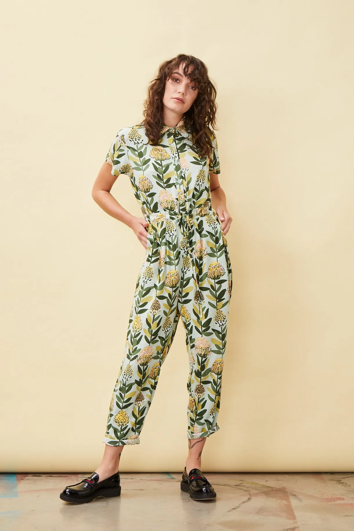 Sage Garden Path Jumpsuit