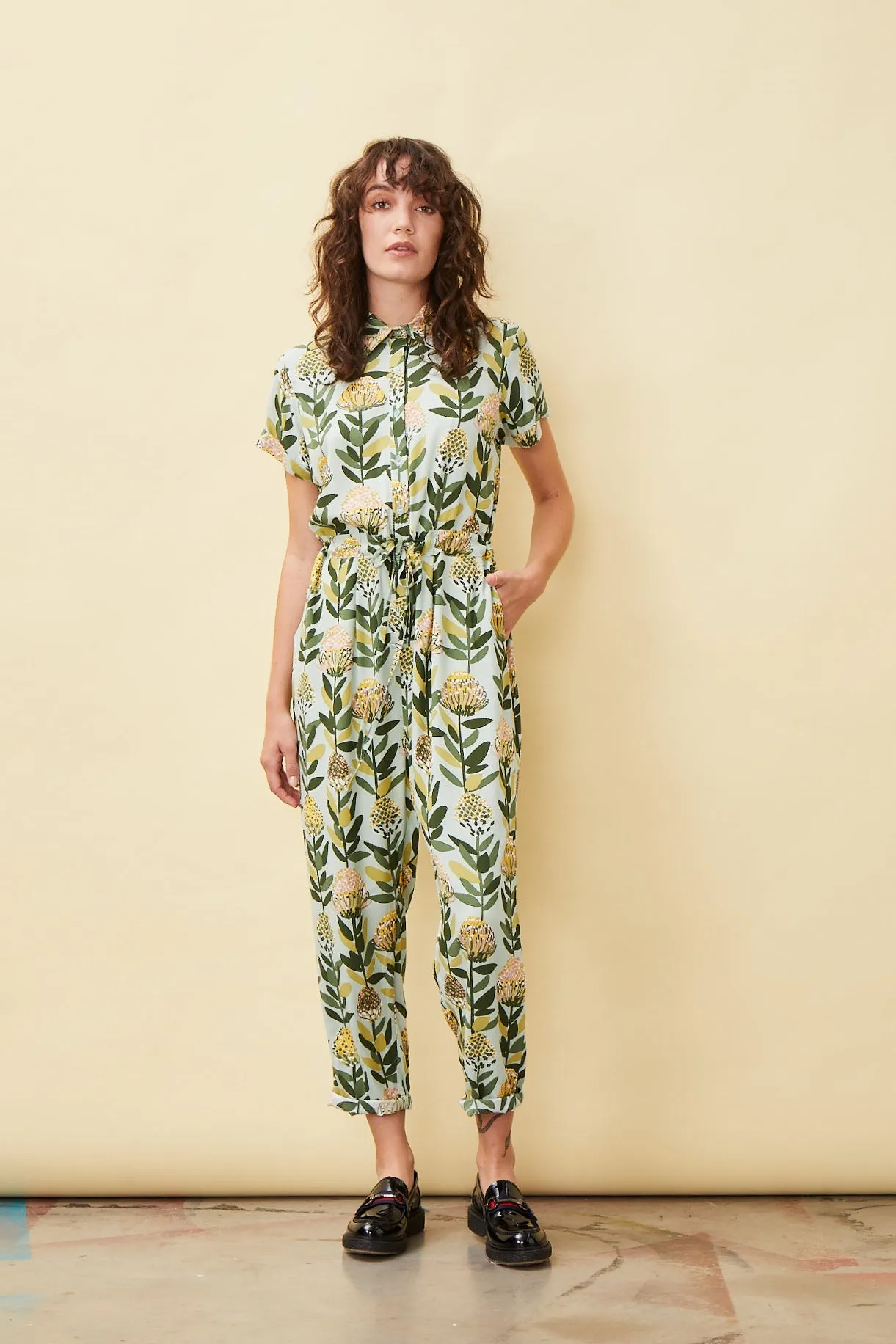 Sage Garden Path Jumpsuit