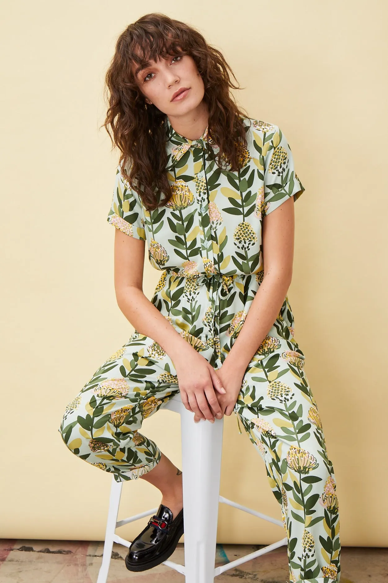 Sage Garden Path Jumpsuit